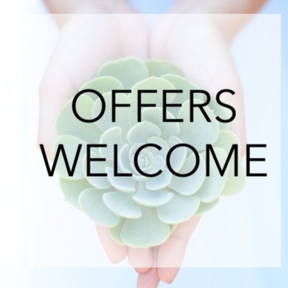 OFFERS WELCOME AND ENCOURAGED